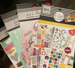 The Happy Planner/Fall and Let's Planner - Lot of 4 Books - Very Light Pre-Own - Picture 1 of 9