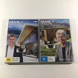 Grand Designs New Zealand Series 1 + 2 DVD Bundle Lot Region 4 PAL Ex Library - Foto 1 di 12