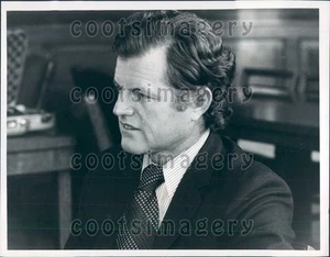 1974 Profil Senator Ted Kennedy Pressefoto - Bild 1 von 2