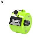 Mechanical Tally Counter Hand Held 4 Digit Palm Golf Counting J6r5 Finger D6y8