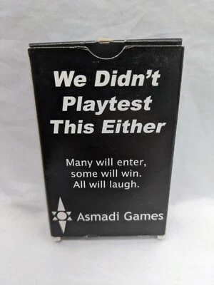 Карточная игра Asmadi Games We Didn't Playtest This Any - Изображение 1 из 4