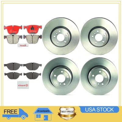 Juego de pastillas de freno delanteras traseras para BMW X5 X5 2011~2013 XH Foto 1 de 4