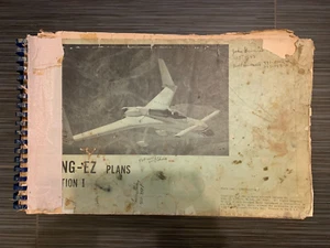 Rutan Long Ez Plans - Section I - Picture 1 of 6