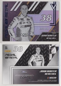 2020 Panini Chronicles Pedal to the Metal Blue /199 John Hunter Nemechek #35
