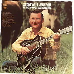 Me And You And A Dog Named Boo By Stonewall Jackson Vinyl LP Record C-30924 - Picture 1 of 6