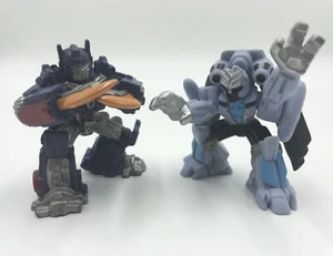 Transformers Robot Heroes Revenge Of The Fallen Optimus Prime & Blackout PVC Fig - Picture 1 of 8