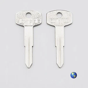 Llaves en blanco DA-21 para diversas aplicaciones de ALPHA, Nissan y otros (2 llaves) - Imagen 1 de 4