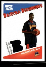 2003-04 Bazooka Beginnings Mickael Pietrus Golden State Warriors #BBE-MP