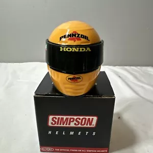 Simpson -Nascar Miniature Helmet Limited 1st Edition Gil De Ferran - Picture 1 of 8