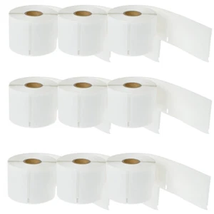 9 Rolls of 300 Large Shipping Labels for Dymo LabelWriter 450 Duo 2-5/16" x 4" - Picture 1 of 22