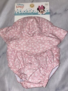 baby disney sun hat & swim diaper 12m - Picture 1 of 4