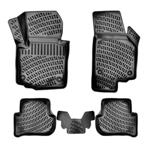 3D Auto Fussmatten kompatibel mit SKODA YETI passgenaue Gummimatten  - Bild 1 von 11