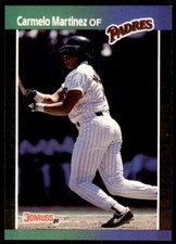1989 Donruss Carmelo Martinez B Baseball Cards #601