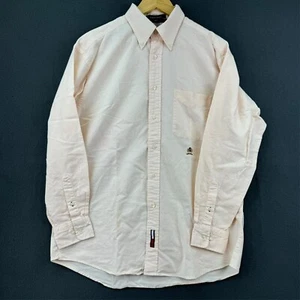 Tommy Hilfiger Hemd Herren Gr. 15,5 32/33 Pfirsich Original Oxford Langarm Knopf - Bild 1 von 15