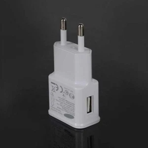 EU plug USB Wall Charger 1 Port Travel Adapter Main Plug For Samsung Galaxy BU - Picture 1 of 3