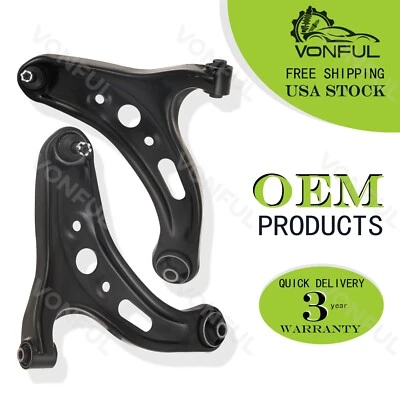 2Pcs For Subaru BRZ Scion FR-S Front Lower Control Arm Ball Joint Suspension Kit - Image 1 of 4