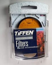 Tiffen 55mm Deep Yellow Orange 15 Glass Lens Filter Enhanced Contrast 55mm E-55