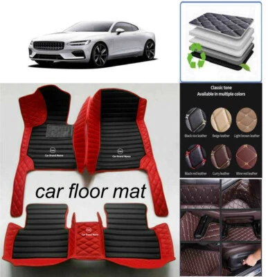 Fit for Alfa Romeo All Models 2000-2020 Car Floor Mats Luxury Custom Waterproof Foto 1 de 4