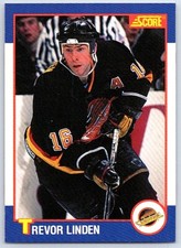 1991-92 Score Kellogg's Trevor Linden Vancouver Canucks #20