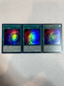yugioh chaos space ultra rare 3x ra01-en065 playset RA01 - Picture 1 of 1