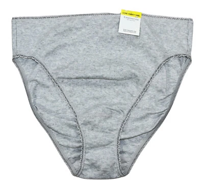 Calzoncillos Charter Club 100 % algodón corte alto bragas ropa interior para mujer nuevos con etiquetas Heather Storm Foto 1 de 2
