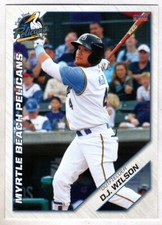 DJ Wilson 2019 Choice Myrtle Beach Pelicans