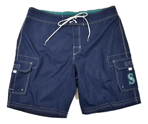 G-III Mens Seattle Mariners Board Shorts Swimming Trunks Board Shorts New M, XL Cover