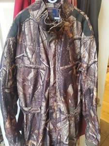 Beretta XL Realtree Camo Hunting Coverall Suit Men’s Zip Pockets Shell Loops - Picture 1 of 3