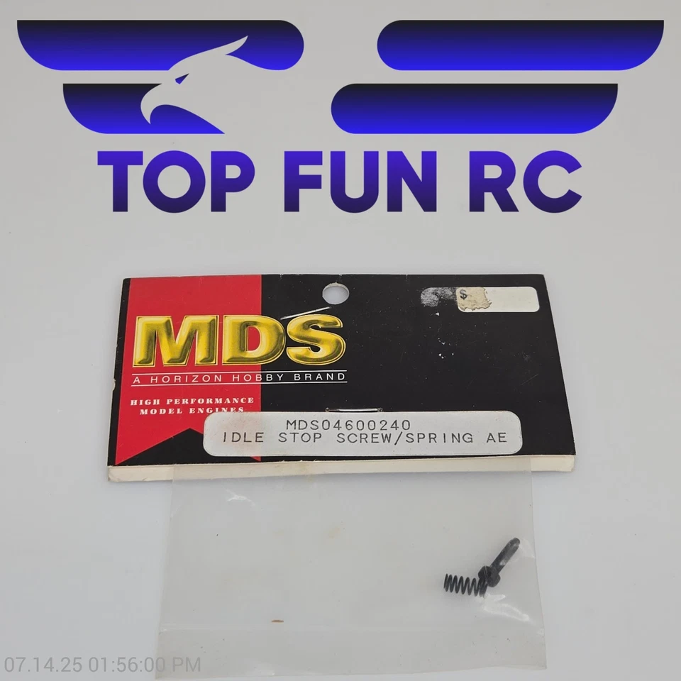 MDS MDS04600240 Idle Stop Screw Spring For Nitro Engine AE - Image 1 of 1