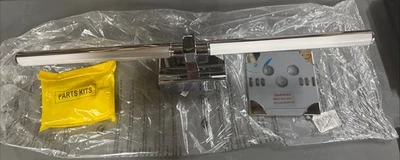 ET2 E21352 Dorian 3" Tall LED Wall Sconce - Chrome - Image 1 of 4