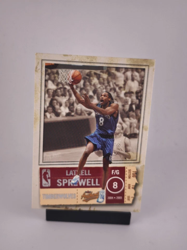 2004-05 Fleer Authentix - Latrell Sprewell #31 - Image 1 of 1