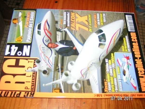 RC PILOT n°41 plan encart Papivole Falcon 7X Cessna 182 - Photo 1/1