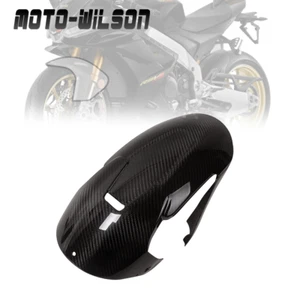 For Aprilia RSV4 2022 Carbon Fiber Front Fender Hugger Mudguard Gloss - Bild 1 von 12
