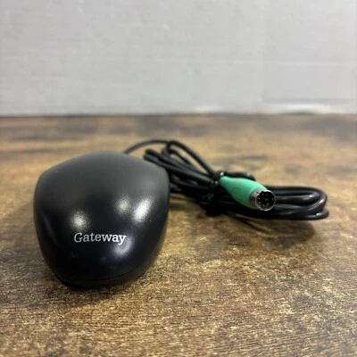 Vintage Gateway Logitech M-S69 PS/2 Trackball Ball Mouse - Image 1 of 4
