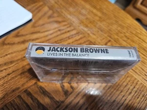 Jackson Browne Lives in the Balance Cassette Tape 1986 Sealed - Picture 1 of 5