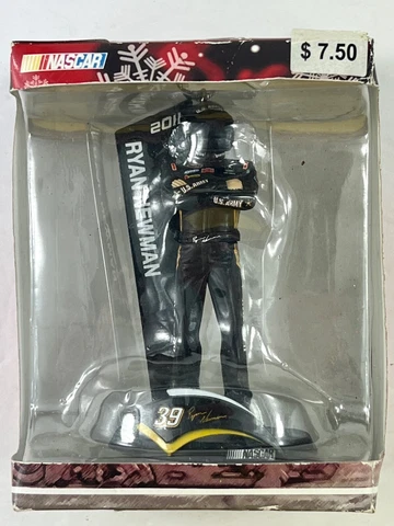 Rare Walmart Exclusive NASCAR 2011 Ryan Newman Figure With Helmet  T9 Cover