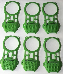 6X GREEN MOTOROLA MR350 MR351 MR355 MR356 MR560 MR561 MR565 MR566 Face Plate  - Picture 1 of 1