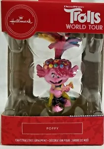 Hallmark's 2020 Trolls World Tour Poppy Christmas Tree Ornament **New** - Picture 1 of 5