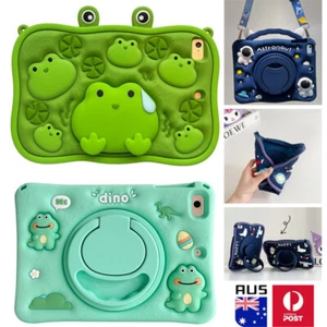 For iPad 5/6/7/8/9/10/11th Mini Air Pro 11 Kids Shockproof Cartoon Case Cover - Picture 1 of 73