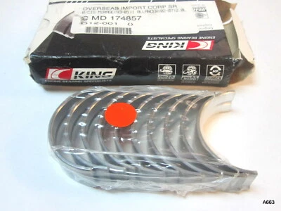 King Engine Bearings for 93-01 Mitsubishi Mirage 1.8L 2002-07 Lancer 2.0L  - Image 1 of 3