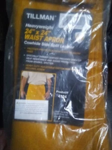 tillman heavyweight waist apron 24 x 24 cowhide split leather. New - Picture 1 of 3