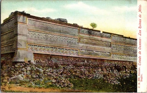 Postal Ruinas de Mitla Oaxaca México Indiviso Espalda Sin Publicar - Imagen 1 de 2