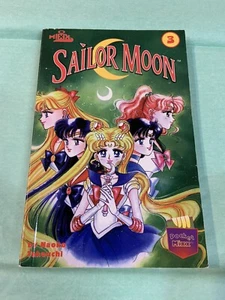 Sailor Moon Volume # 3 by Naoko Takeuchi Pocket Mixx 1999 English PB Cover Wear - Bild 1 von 14