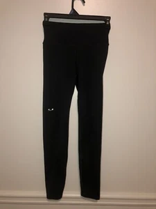 Under Armour girls extra small black leggings - Picture 1 of 7