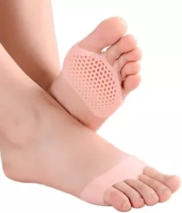 Almohadillas metatarsianas para hombre mujer manga de silicona suela de gel cojín regalo alivio del dolor - Imagen 1 de 6