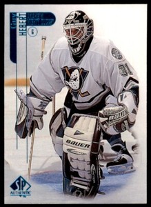 1999-00 SP Authentic Guy Hebert Anaheim Mighty Ducks #3