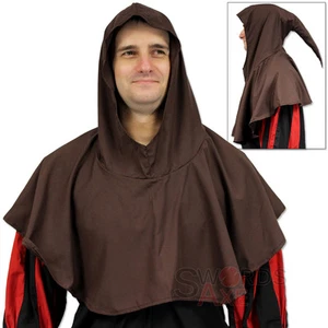 Mage's Hooded Wizard Cap of Ultimate Magica Power [Necromancer] Medieval Times - Picture 1 of 3