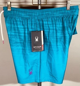 Spyder Brand Swim Trucks Surf-Sand-Sun Blue Men's Size M - Picture 1 of 15