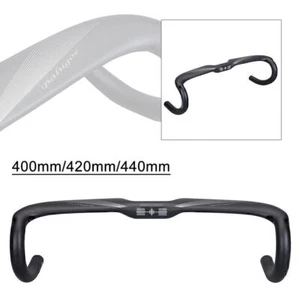 31,8 mm Kohlefaser UD Rennrad Fahrrad Lenker Handle Drop Bar - Bild 1 von 6