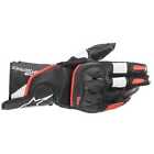 Alpinestars Sp-2 V3 Black White Bright Red Leather Motorcycle Motorbike Gloves